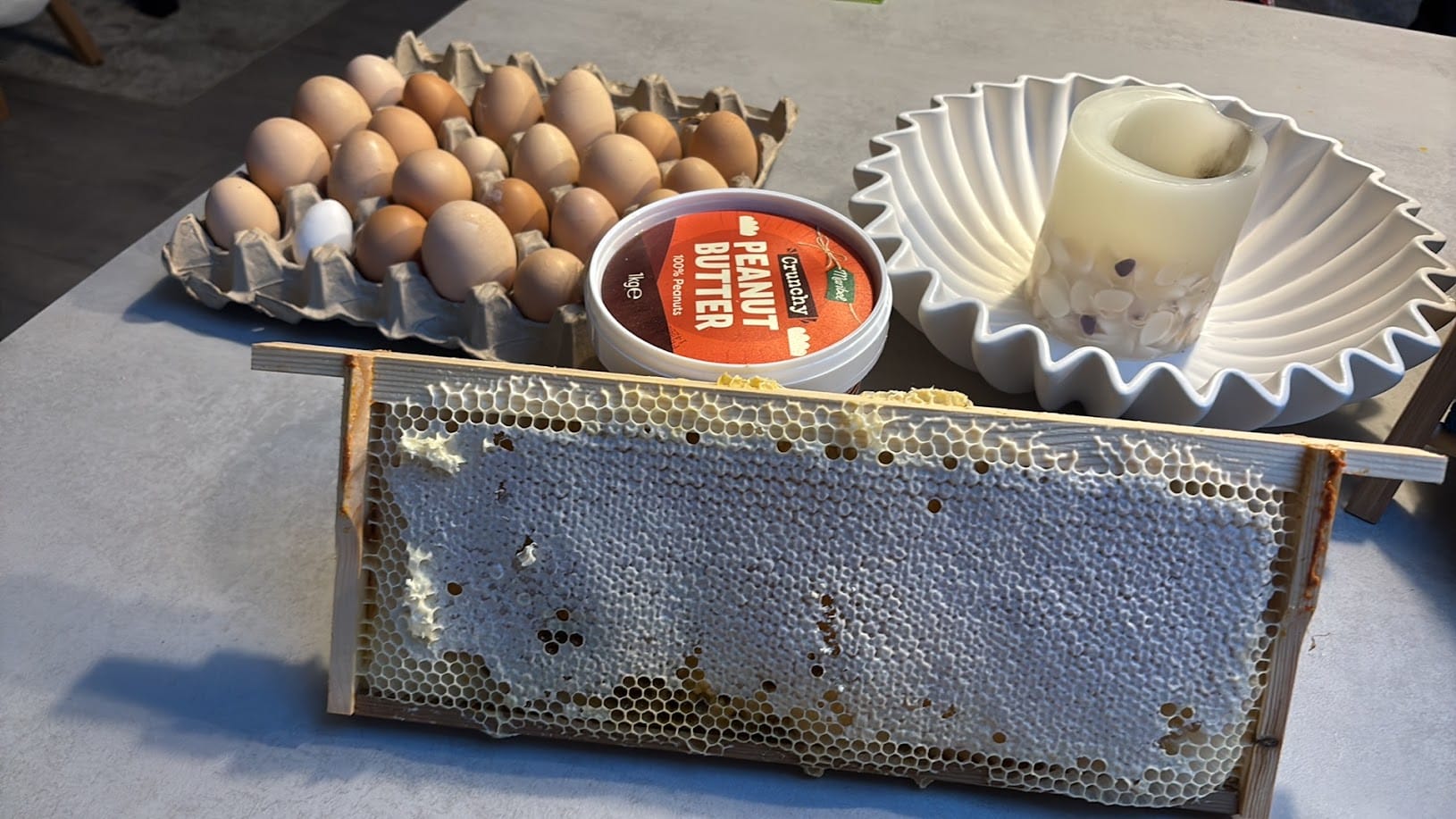 Breakfast Goals: Straight from the Homestead 🐓🍯🥜